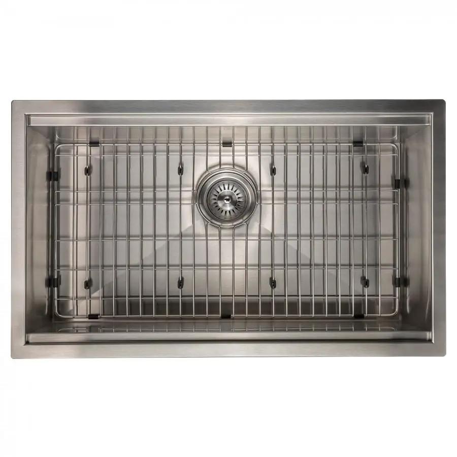 ZLINE 30" Undermount Single Bowl Ledge Sink Stainless Steel, SLS-30 by Farmhouse Kitchen and Bath