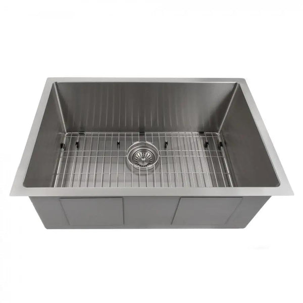ZLINE 30" Undermount Single Bowl Sink in Stainless Steel, SRS-30, photo 2 of 6