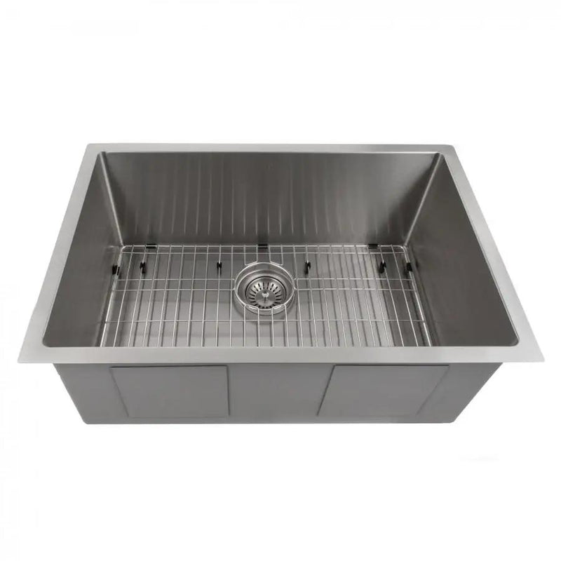 ZLINE 30" Undermount Single Bowl Sink in Stainless Steel, SRS-30 by Farmhouse Kitchen and Bath