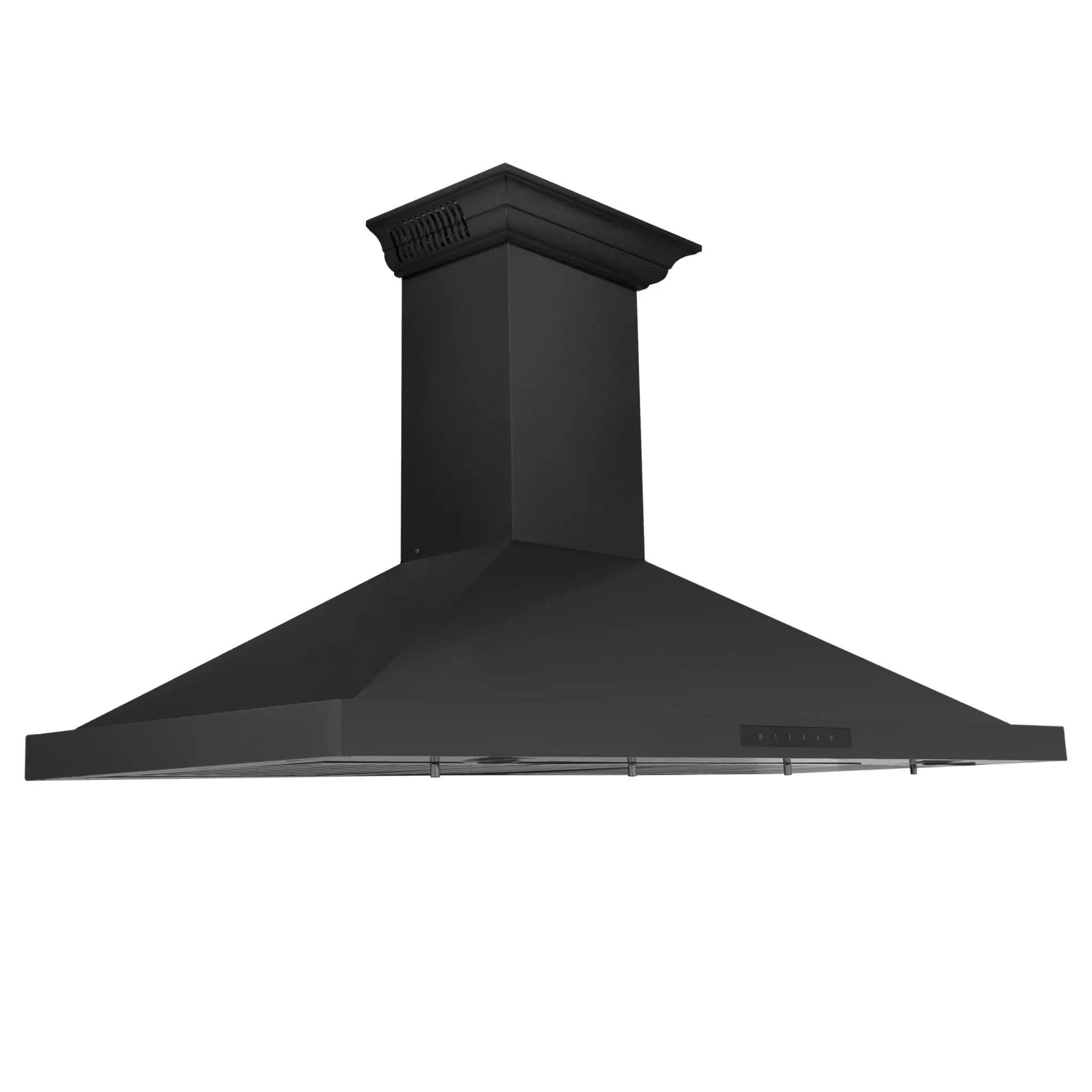 ZLINE 30" Wall Black Stainless Range Hood, Crown Speakers, BSKBNCRN-BT-30 by Farmhouse Kitchen and Bath