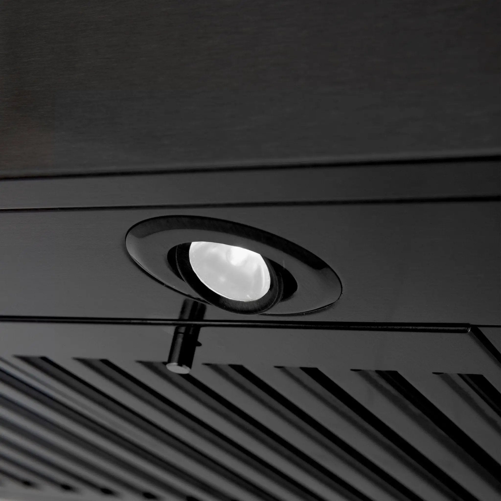 ZLINE 30" Wall Mount Range Hood, Black Stainless Steel, BSKENCRN-30 by Farmhouse Kitchen and Bath