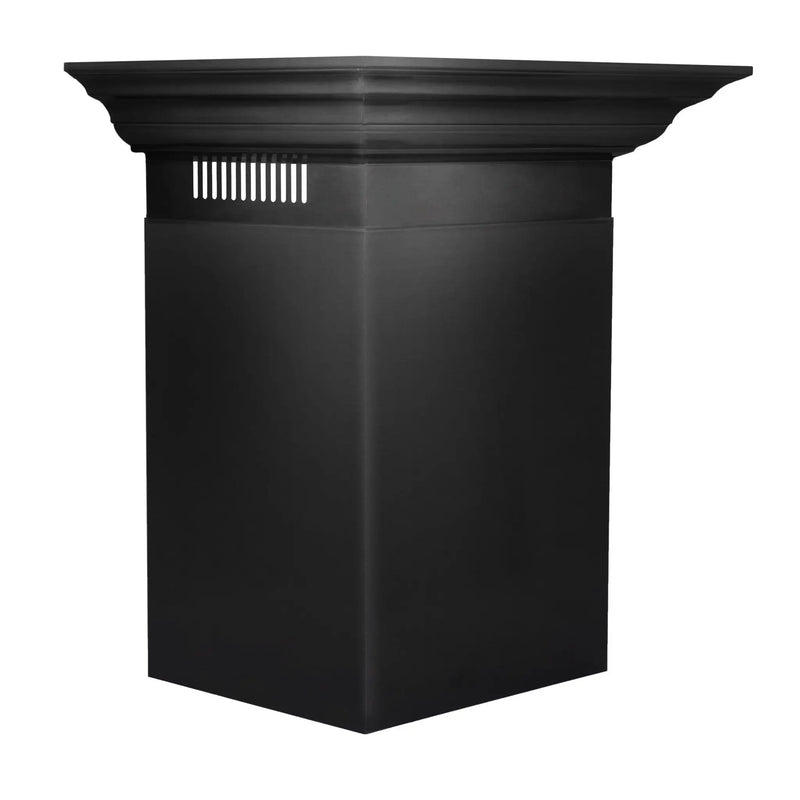 ZLINE 30" Wall Mount Range Hood, Black Stainless Steel, BSKENCRN-30 by Farmhouse Kitchen and Bath