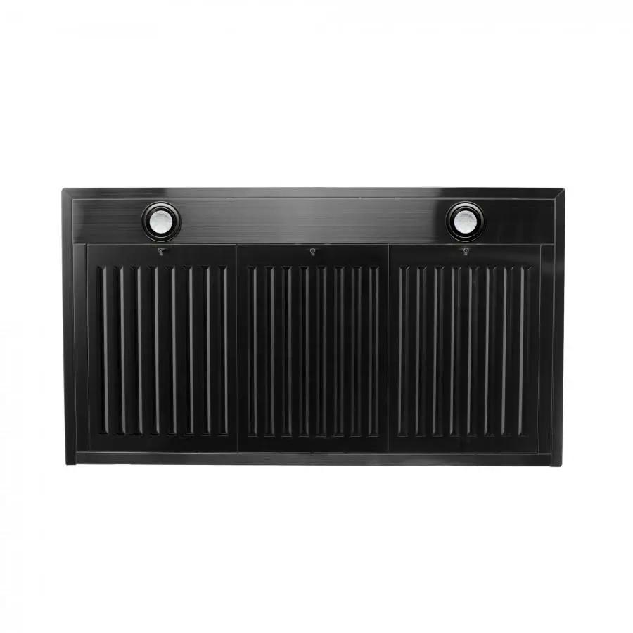 ZLINE 30" Wall Mount Range Hood in Black Stainless Steel, BSKEN-30 by Farmhouse Kitchen and Bath