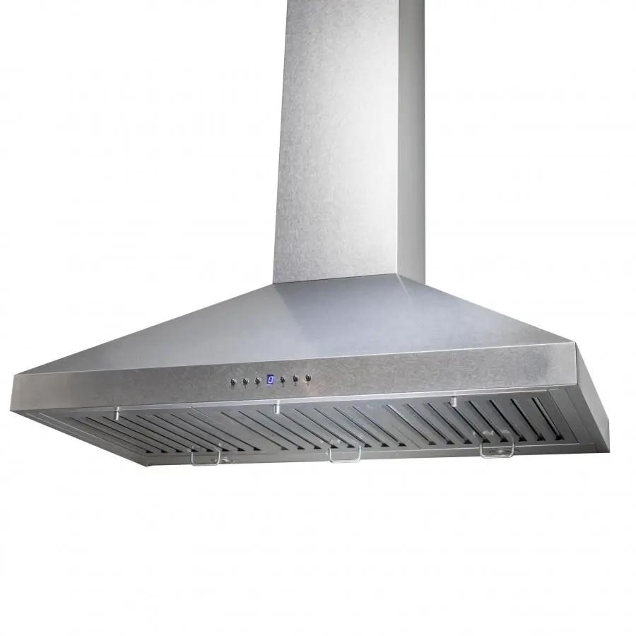ZLINE 30" Wall Mount Range Hood in Snow Finished Stainless, 8KL3S-30 by Farmhouse Kitchen and Bath
