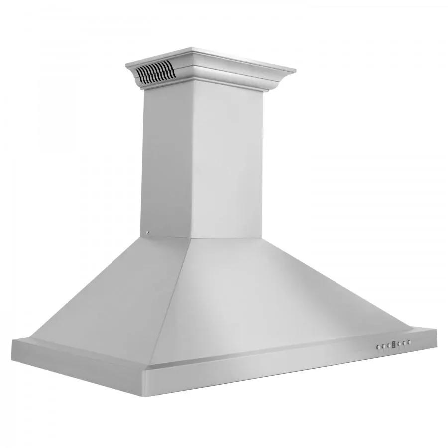 ZLINE 30" Wall Range Hood, Built-in CrownSound® Bluetooth Speakers, KBCRN-BT-30 by Farmhouse Kitchen and Bath