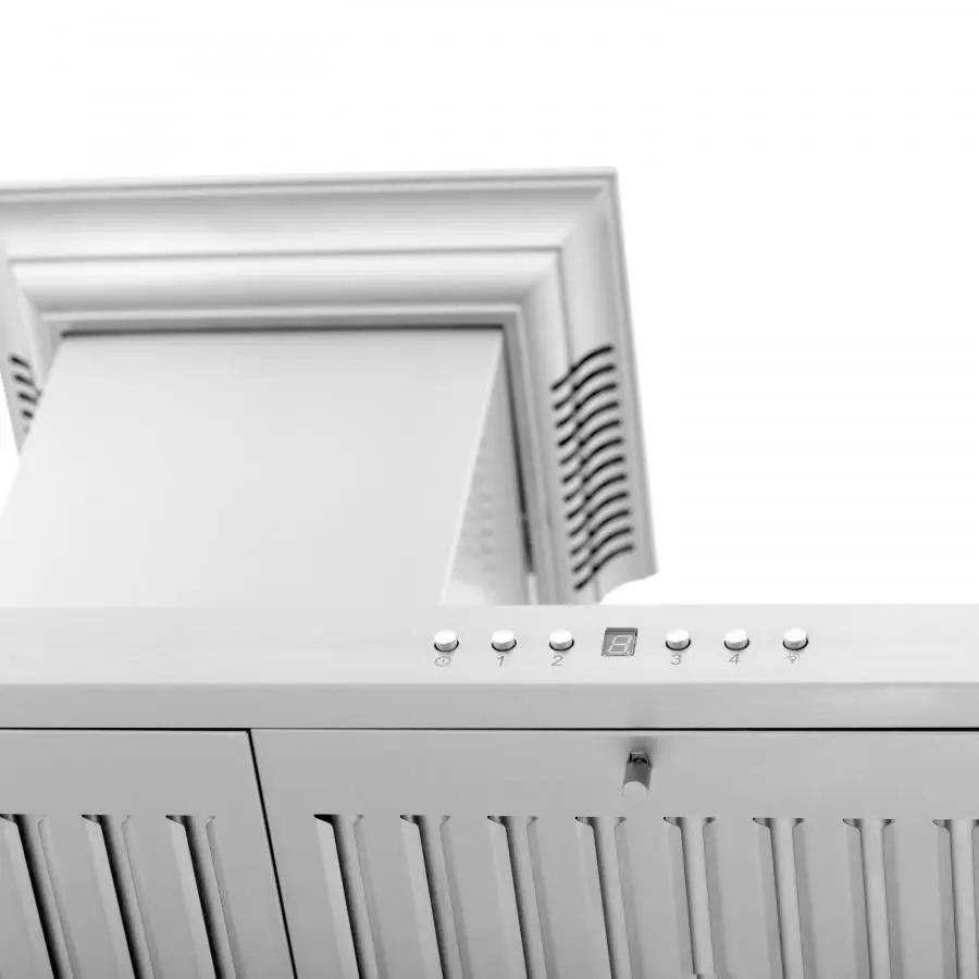 ZLINE 30" Wall Range Hood, Built-in CrownSound® Bluetooth Speakers, KBCRN-BT-30 by Farmhouse Kitchen and Bath