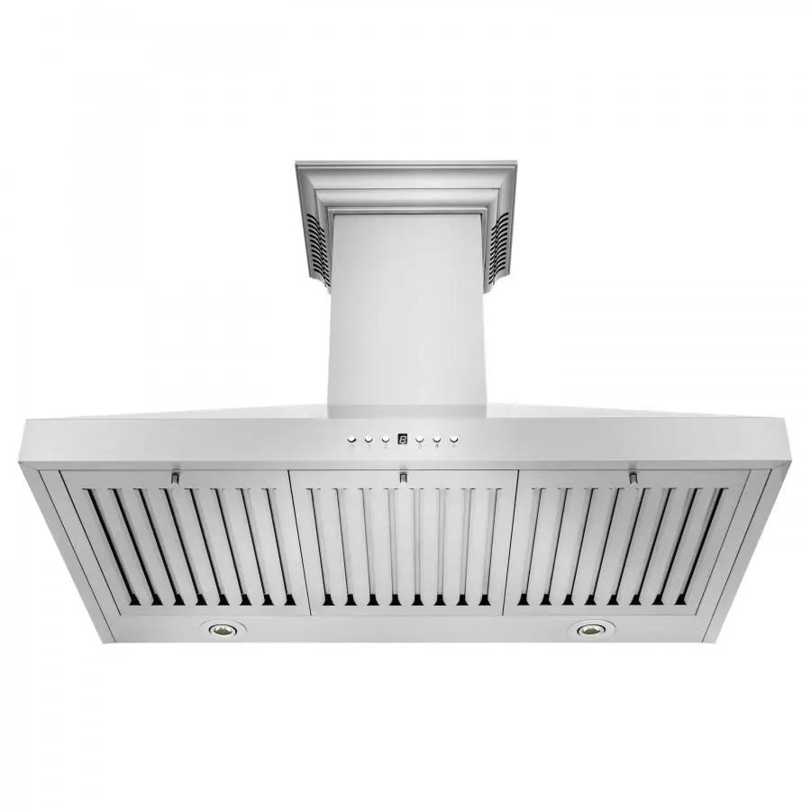 ZLINE 30" Wall Range Hood, Built-in CrownSound® Bluetooth Speakers, KL3CRN-BT-30 by Farmhouse Kitchen and Bath