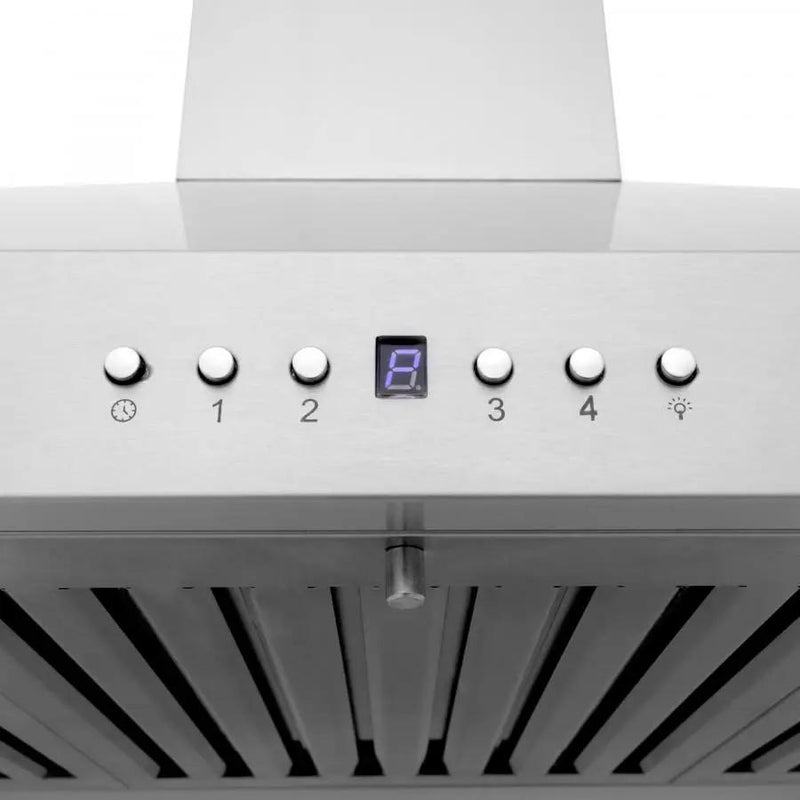 ZLINE 30" Wall Range Hood, Built-in CrownSound® Bluetooth Speakers, KL3CRN-BT-30 by Farmhouse Kitchen and Bath