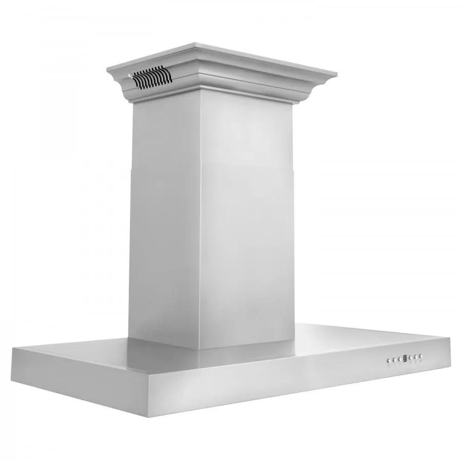 ZLINE Wall Range Hood, CrownSound, Bluetooth Speakers, KECRN-BT by Farmhouse Kitchen and Bath