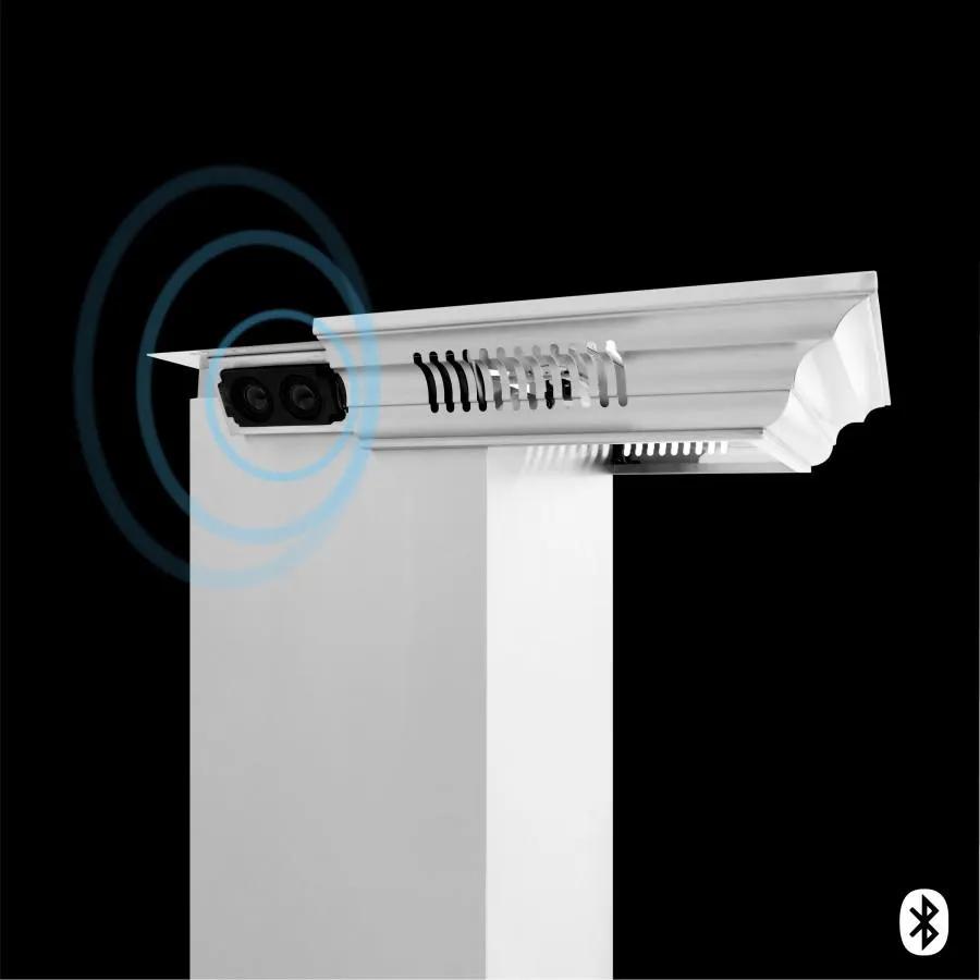 ZLINE Wall Range Hood, CrownSound, Bluetooth Speakers, KECRN-BT by Farmhouse Kitchen and Bath