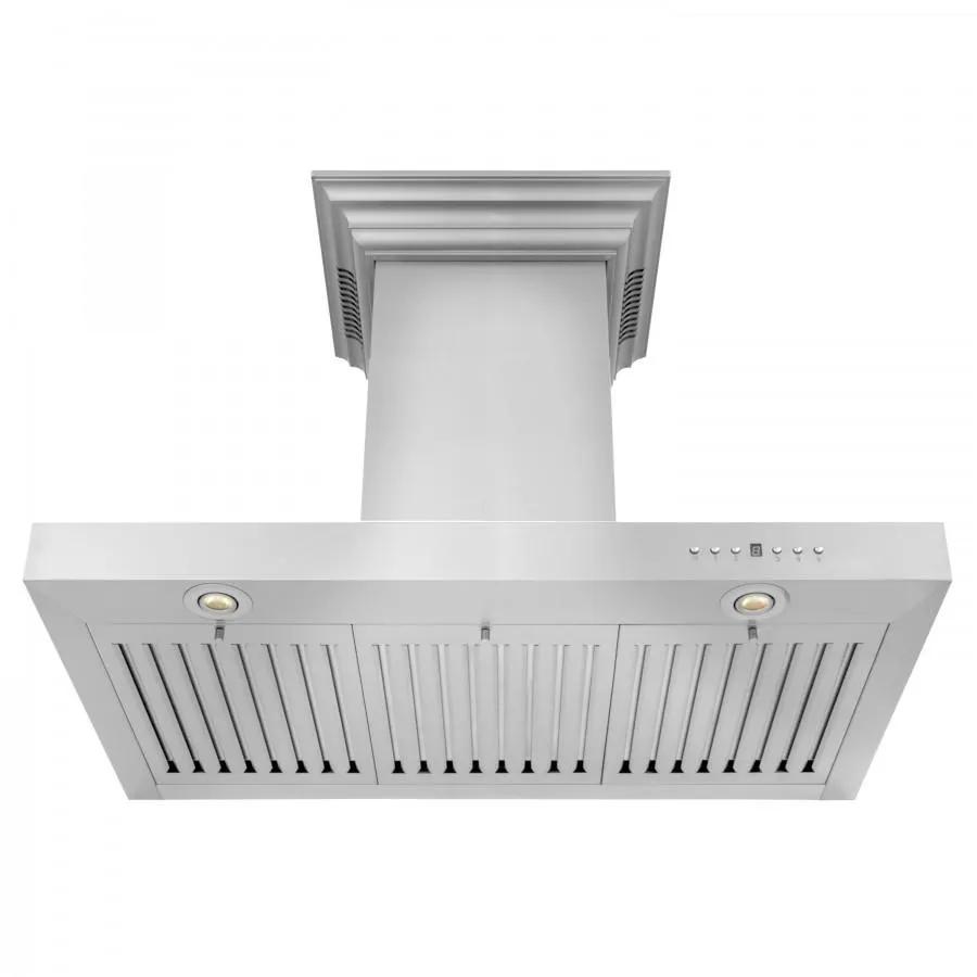 ZLINE Wall Range Hood, CrownSound, Bluetooth Speakers, KECRN-BT by Farmhouse Kitchen and Bath