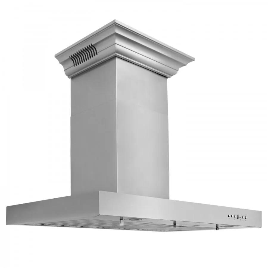 ZLINE Wall Range Hood, CrownSound, Bluetooth Speakers, KECRN-BT by Farmhouse Kitchen and Bath