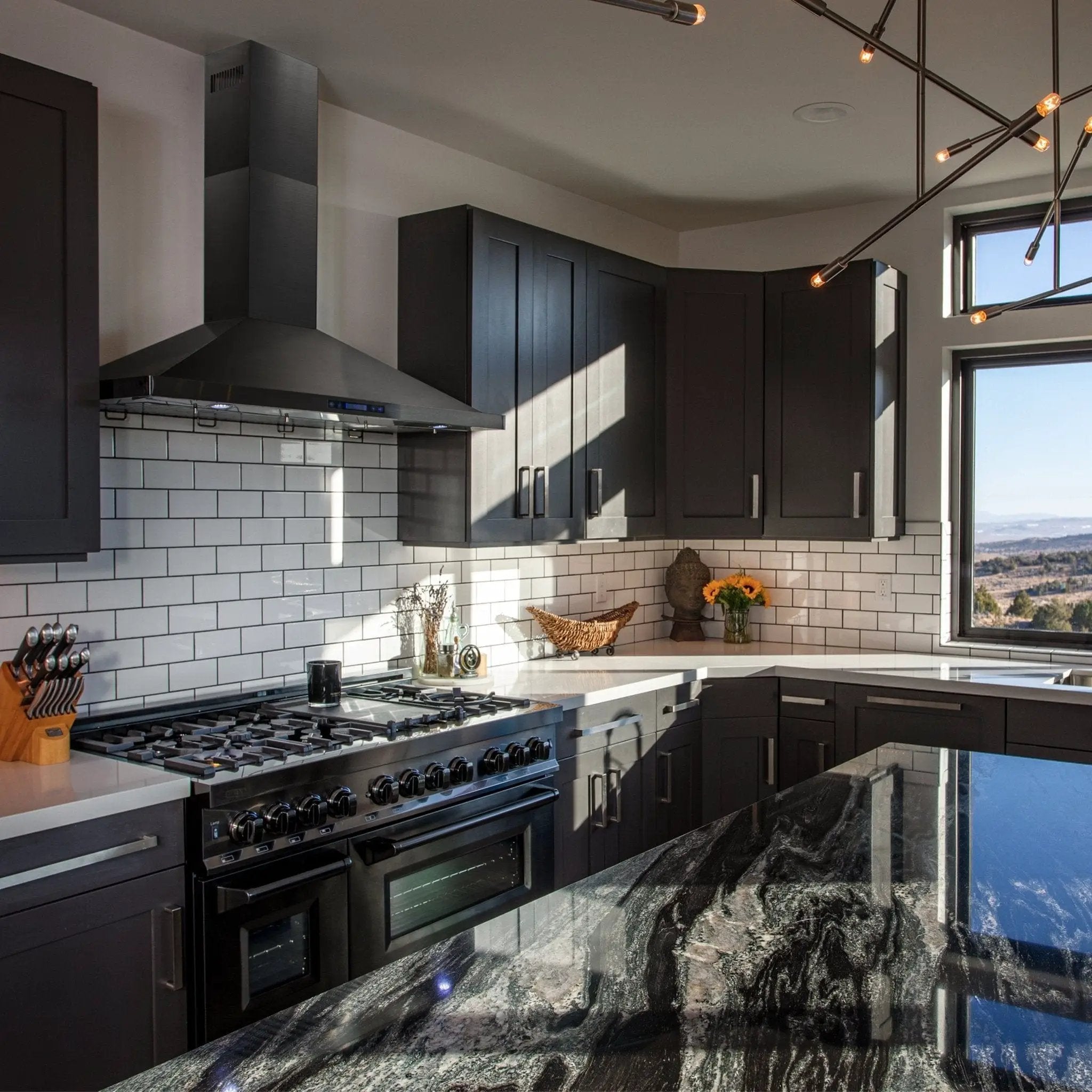 ZLINE 30" Wall Range Hood in Black Stainless Steel, BSKBN-30 by Farmhouse Kitchen and Bath