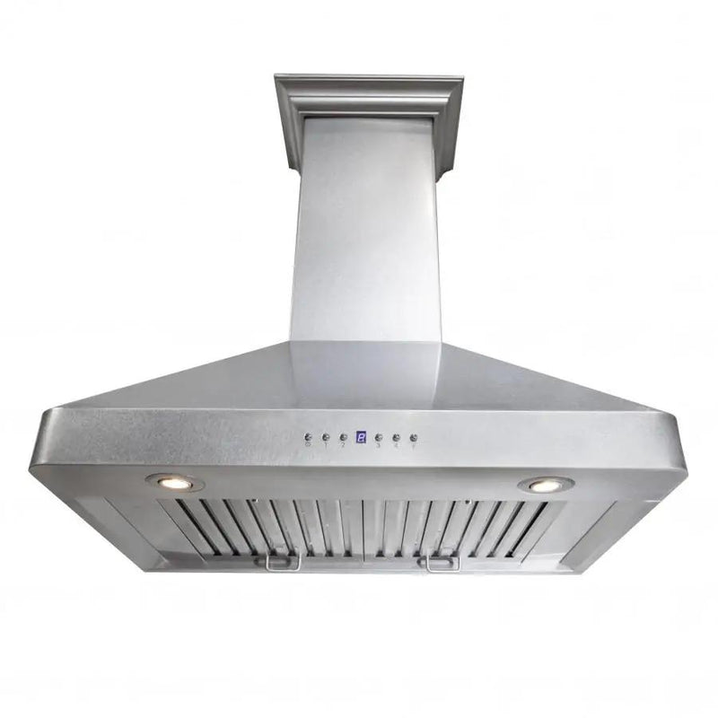 ZLINE 30" Wall Range Hood, Snow Finished, Stainless Steel, 8KF2S-30 by Farmhouse Kitchen and Bath