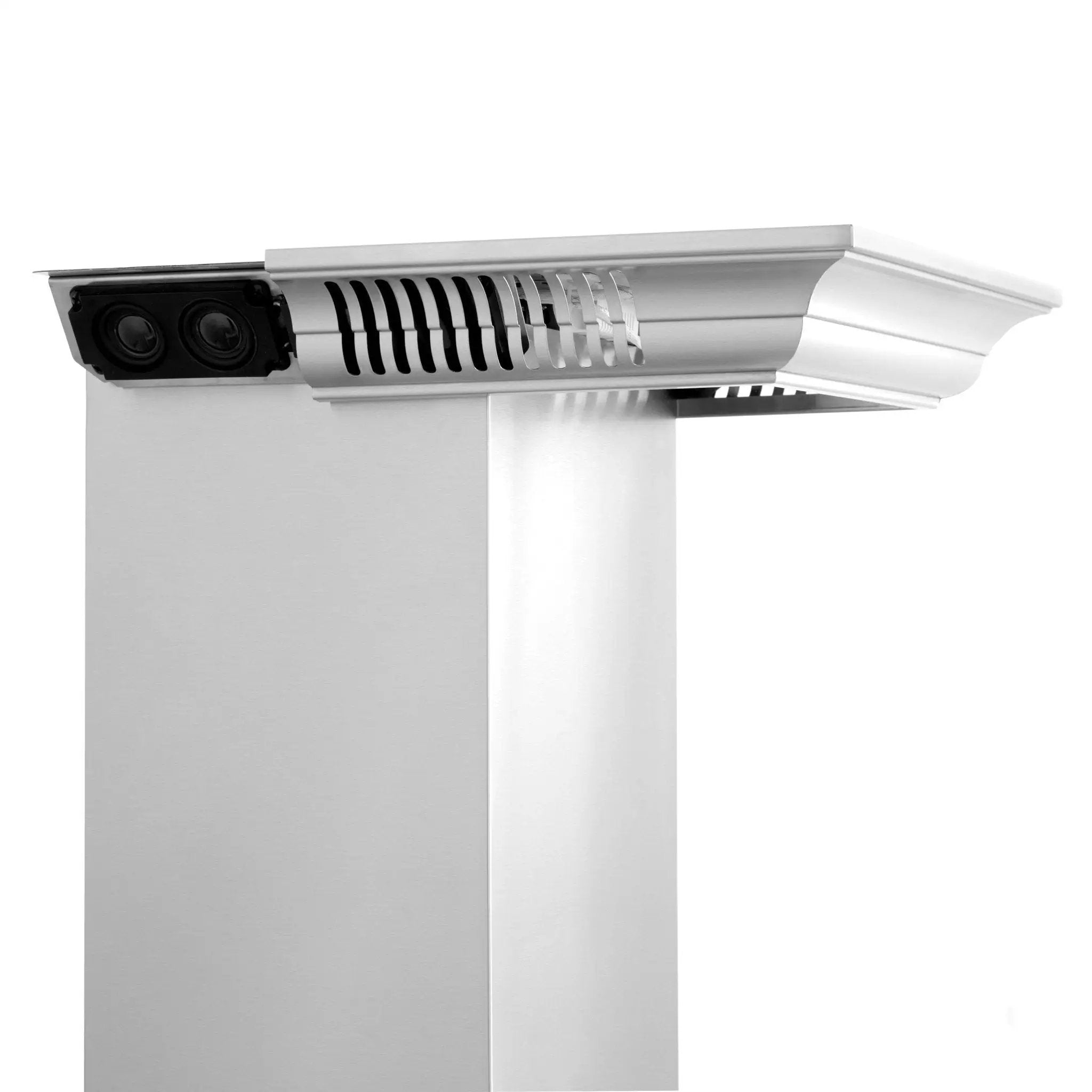 ZLINE 30" Wall Range Hood, Stainless, CrownSound Speakers, KF1CRN-BT-30 by Farmhouse Kitchen and Bath