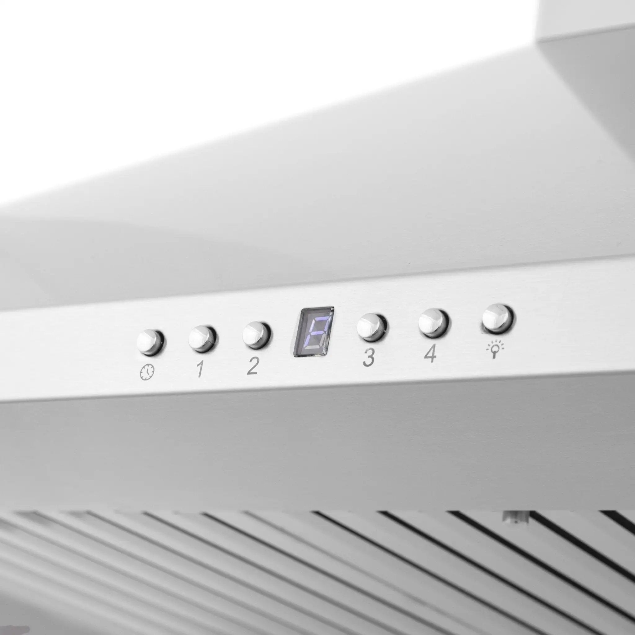 ZLINE 30" Wall Range Hood, Stainless, CrownSound Speakers, KF1CRN-BT-30 by Farmhouse Kitchen and Bath