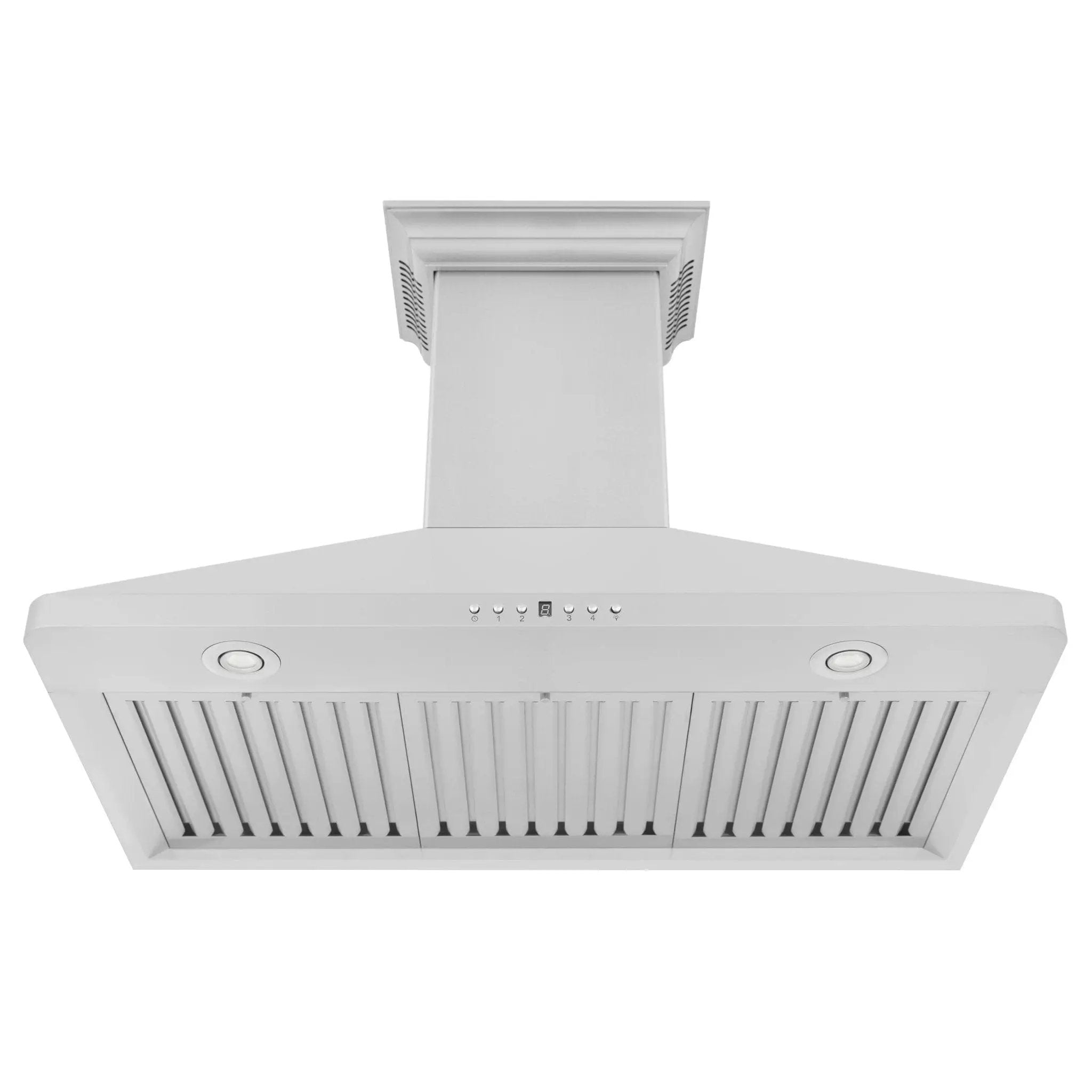 ZLINE 30" Wall Range Hood, Stainless, CrownSound Speakers, KF1CRN-BT-30 by Farmhouse Kitchen and Bath
