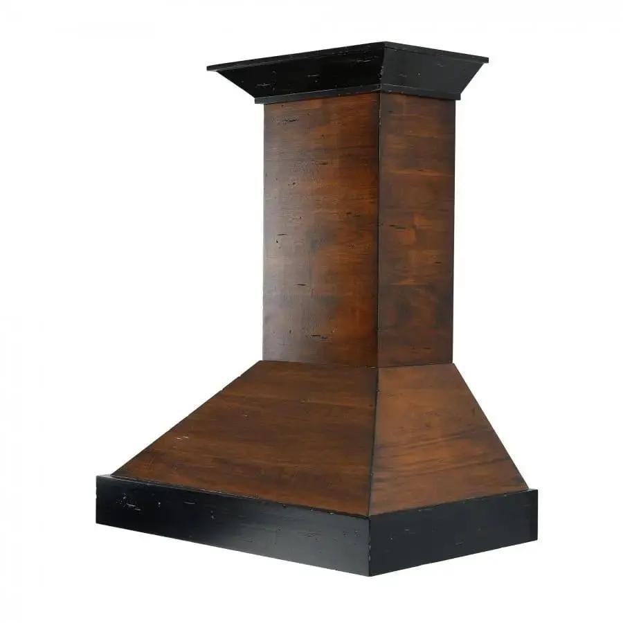 ZLINE 30" Wooden Wall Range Hood, Crown Molding KBAR-30 by Farmhouse Kitchen and Bath