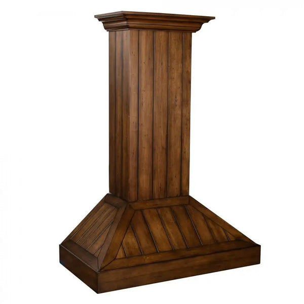 ZLINE 30" Wooden Wall Range Hood, Rustic Light, KPLL-30, photo 2 of 14