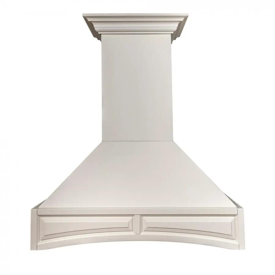 ZLINE 30" Wooden Wall Range Hood with Crown Molding, 321TT-30 by Farmhouse Kitchen and Bath
