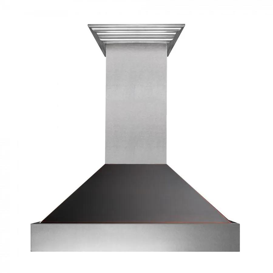 ZLINE 30" ZLINE DuraSnow Wall Range Hood, Oil Rubbed Shell, 8654ORB-30 by Farmhouse Kitchen and Bath