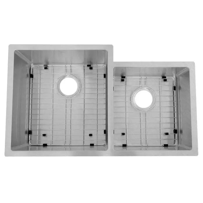 ZLINE 32" Undermount Double Bowl Sink, Dura Snow Stainless, SRDR-32S by Farmhouse Kitchen and Bath