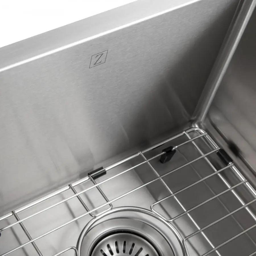 ZLINE 33" Undermount Double Bowl Sink, Stainless Steel, SR50D-33 by Farmhouse Kitchen and Bath