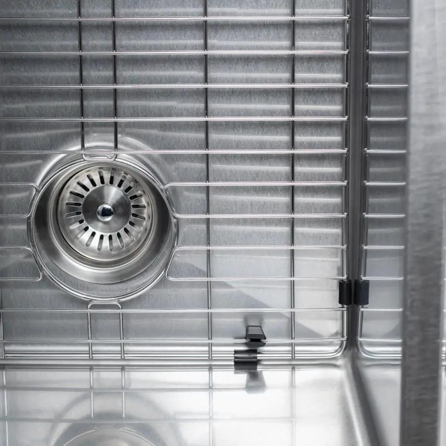 ZLINE 33" Undermount Double Bowl Sink Stainless Steel, SR60D-33S by Farmhouse Kitchen and Bath