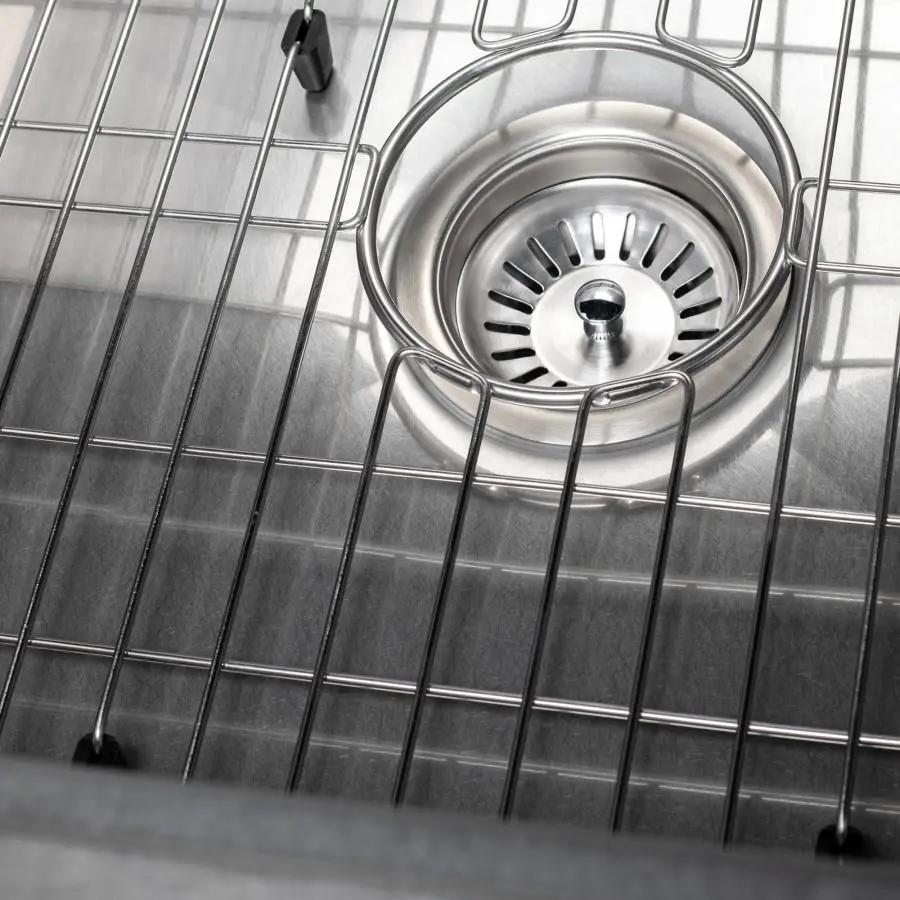 ZLINE 33" Undermount Single Bowl Ledge Sink Stainless Steel, SLSAP-33S by Farmhouse Kitchen and Bath