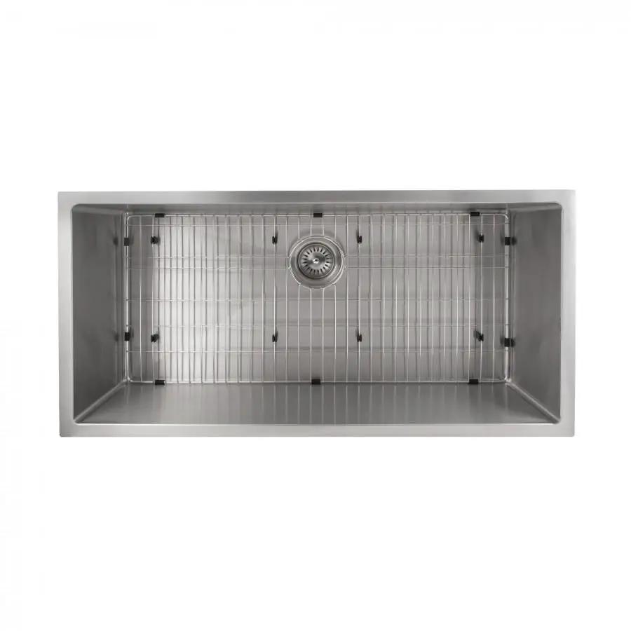 ZLINE 33" Undermount Single Bowl Sink in Stainless Steel, SRS-33 by Farmhouse Kitchen and Bath