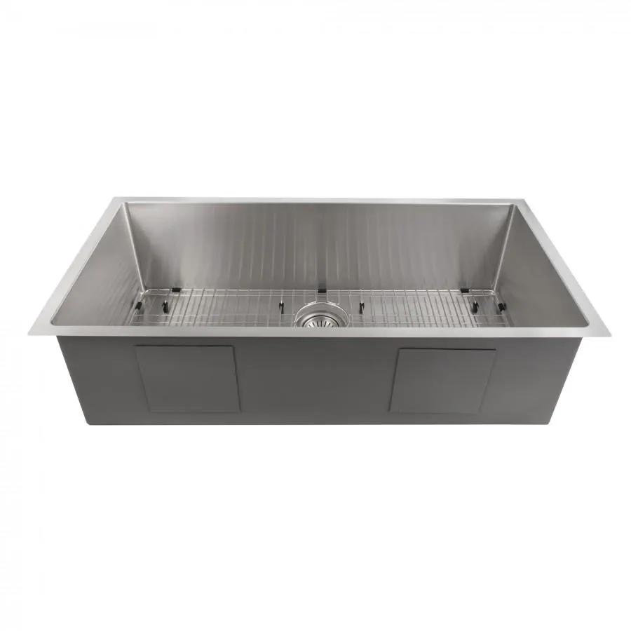 ZLINE 33" Undermount Single Bowl Sink in Stainless Steel, SRS-33 by Farmhouse Kitchen and Bath