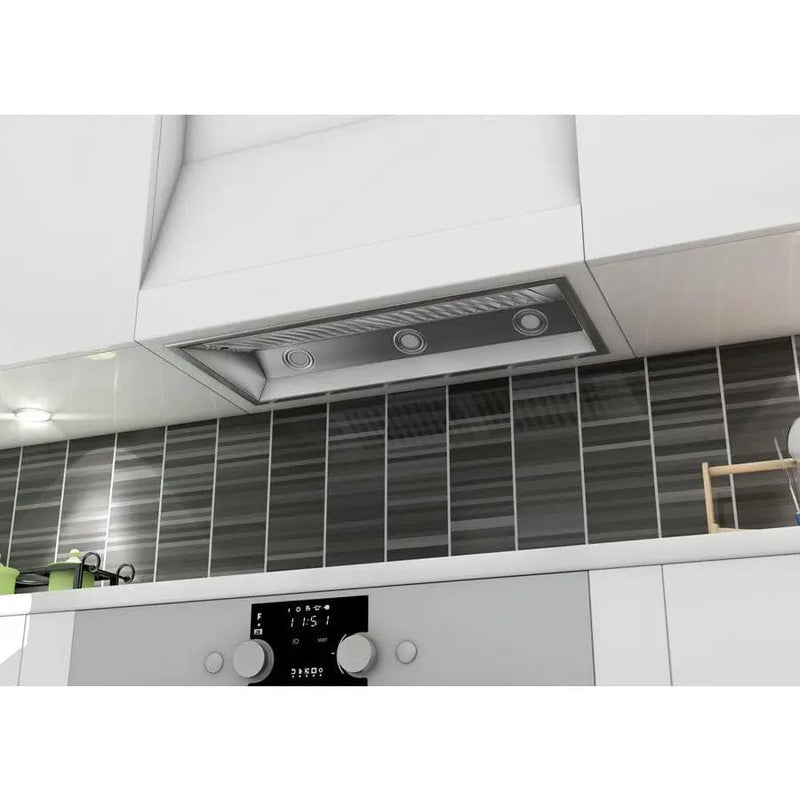 ZLINE 34" Stainless Range Under Cabinet Range Hood Insert, 695-34 by Farmhouse Kitchen and Bath