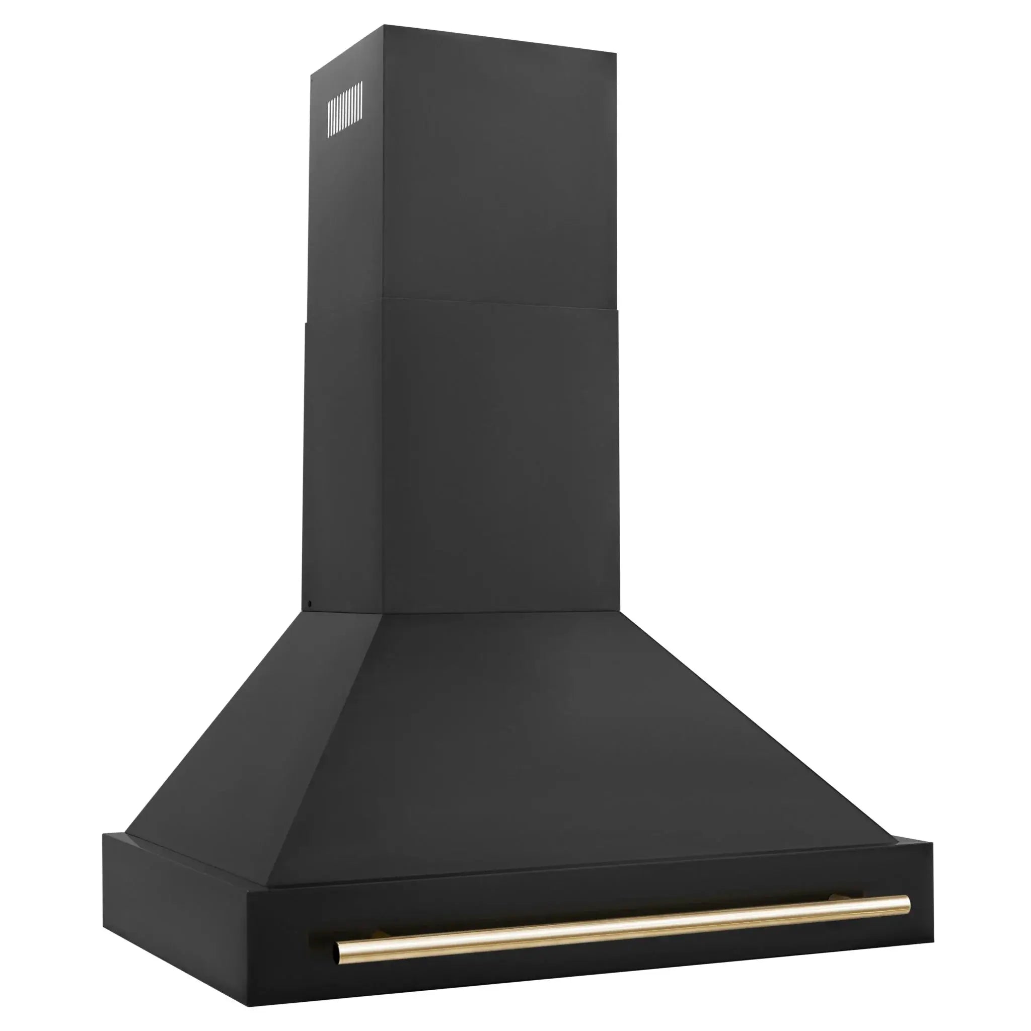 ZLINE 36" Autograph Black Stainless Wall Range Hood, BS655Z-36-G by Farmhouse Kitchen and Bath