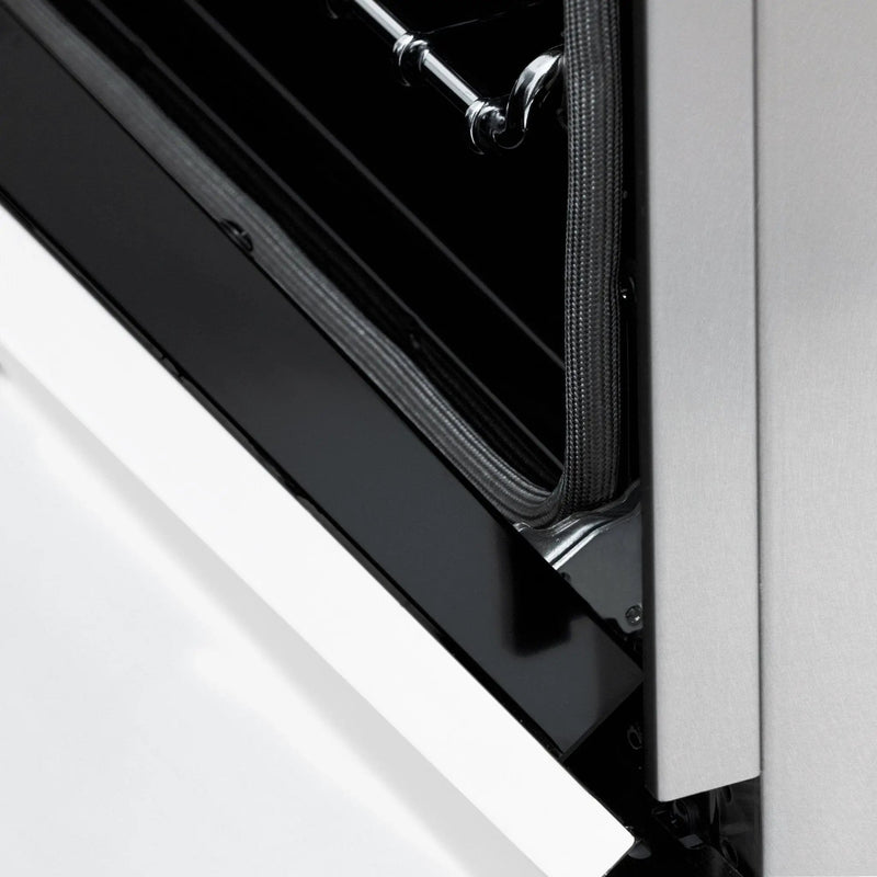 ZLINE 36" Autograph Dual Fuel Range, DuraSnow, White,Gold,RASZ-WM-36-G by Farmhouse Kitchen and Bath