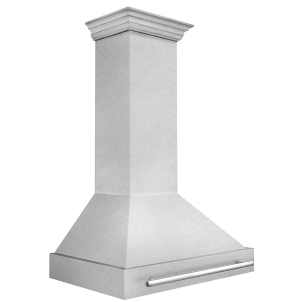 ZLINE 36" Autograph DuraSnow Stainless Steel Wall Range Hood 8654SNX-36, photo 2 of 9