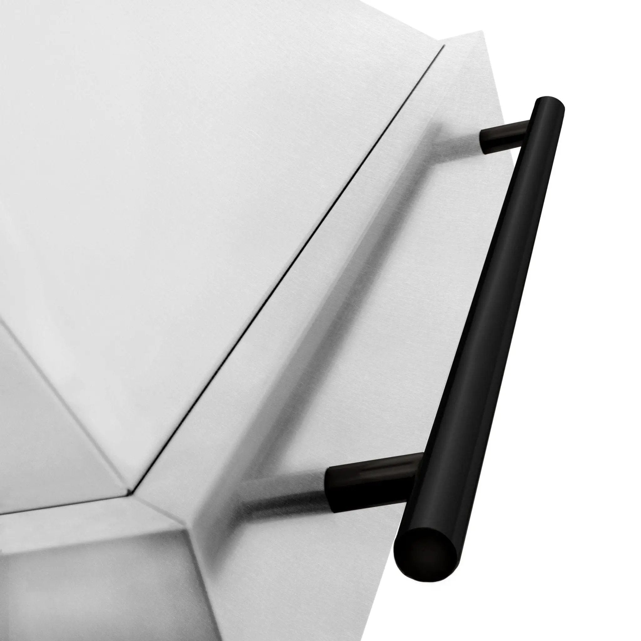 ZLINE 36" Autograph Edition DuraSnow Wall Range Hood 8654SNZ-36-MB by Farmhouse Kitchen and Bath