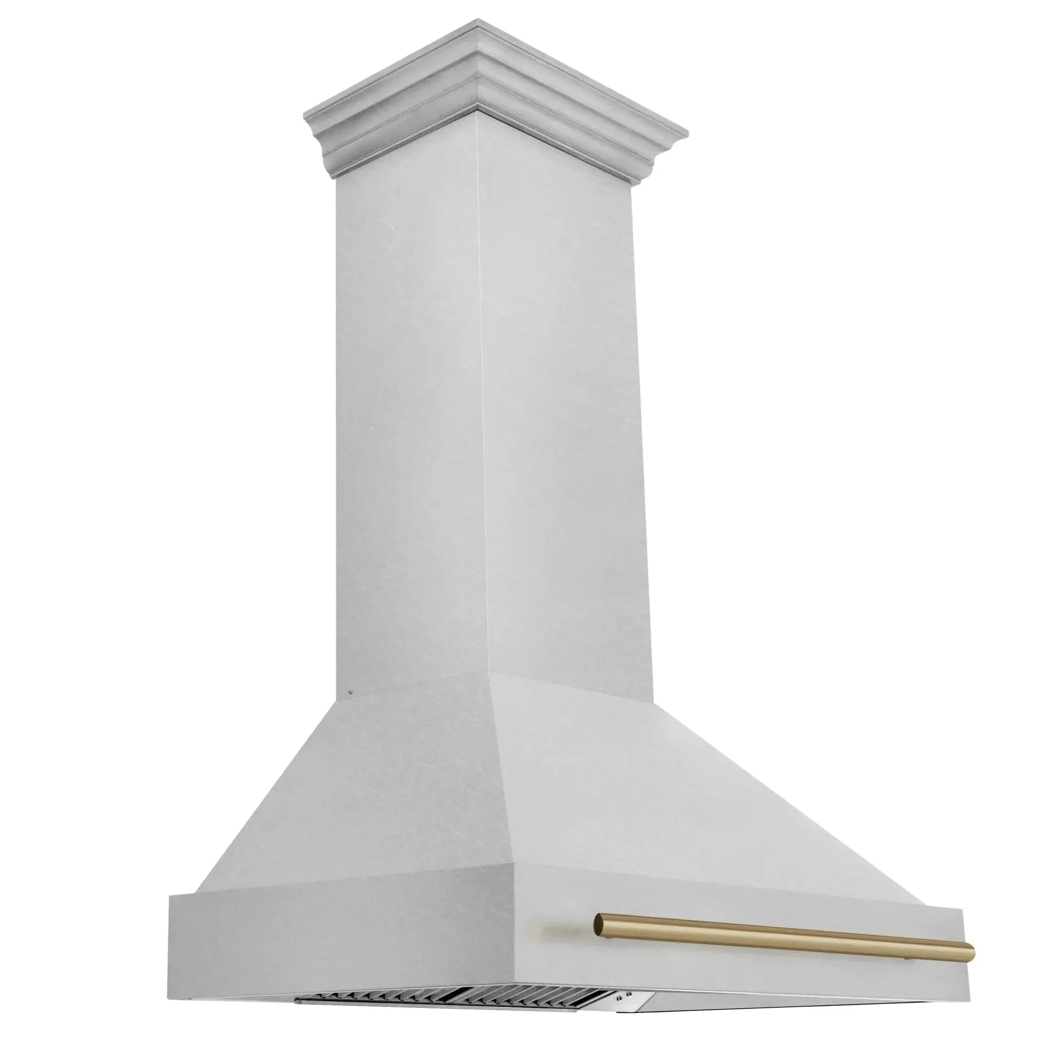 ZLINE 36" Autograph Edition Fingerprint Resistant Stainless Steel Range Hood 8654SNZ-36-CB by Farmhouse Kitchen and Bath