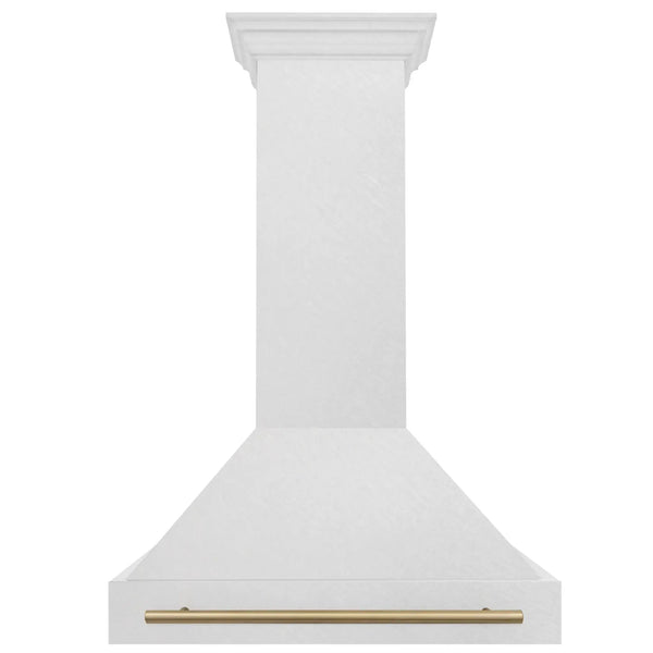 ZLINE 36" Autograph Edition Fingerprint Resistant Stainless Steel Range Hood 8654SNZ-36-CB