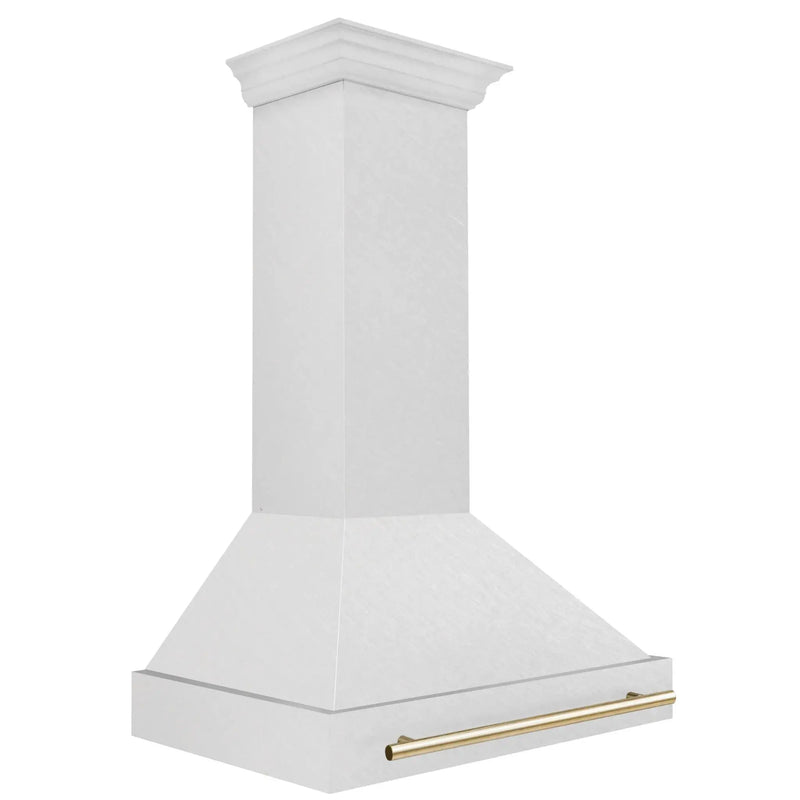 ZLINE 36" Autograph Edition Fingerprint Resistant Stainless Steel Range Hood 8654SNZ-36-G by Farmhouse Kitchen and Bath