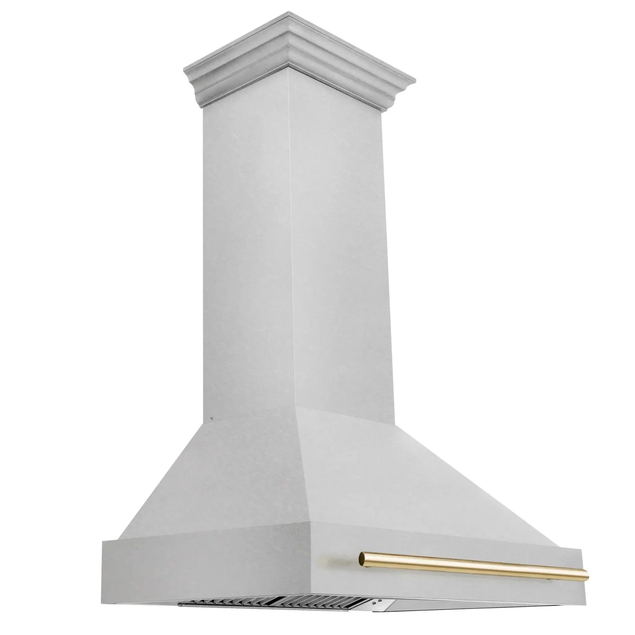 ZLINE 36" Autograph Edition Fingerprint Resistant Stainless Steel Range Hood 8654SNZ-36-G by Farmhouse Kitchen and Bath