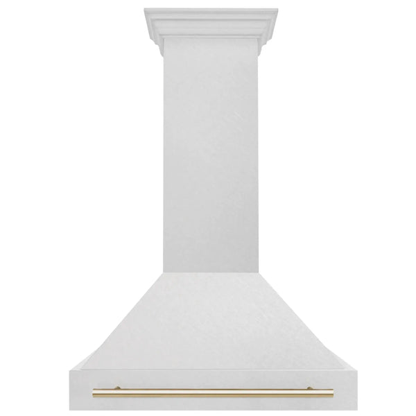 ZLINE 36" Autograph Edition Fingerprint Resistant Stainless Steel Range Hood 8654SNZ-36-G