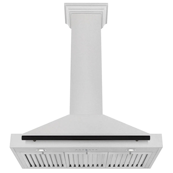 ZLINE 36" Autograph Stainless Wall Range Hood KB4SNZ-36-MB, photo 2 of 5
