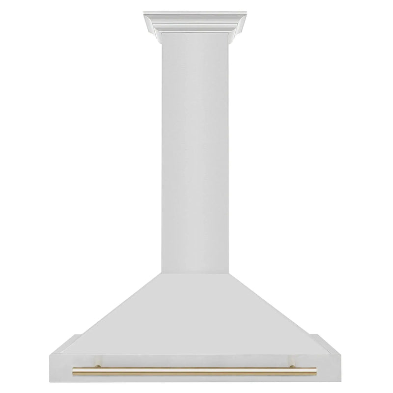 ZLINE 36" Autograph Stainless Wall Range Hood KB4STZ-36-G by Farmhouse Kitchen and Bath