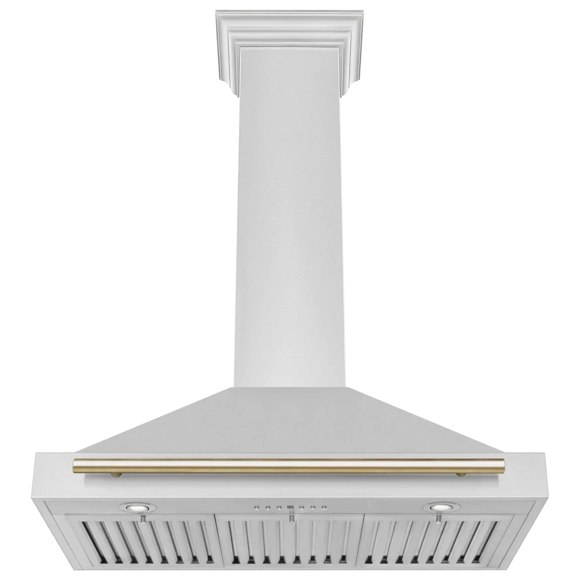 ZLINE 36" Autograph Stainless Wall Range Hood KB4STZ-36-G by Farmhouse Kitchen and Bath