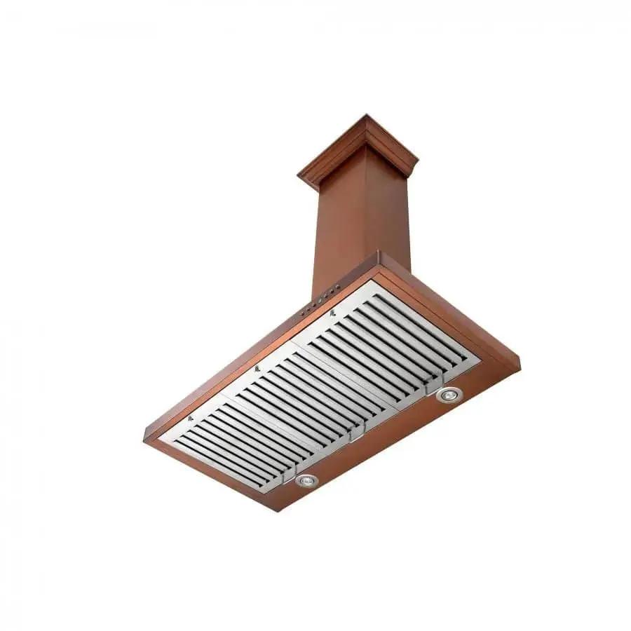 ZLINE 36" Copper Wall Range Hood 8KBC-36 by Farmhouse Kitchen and Bath