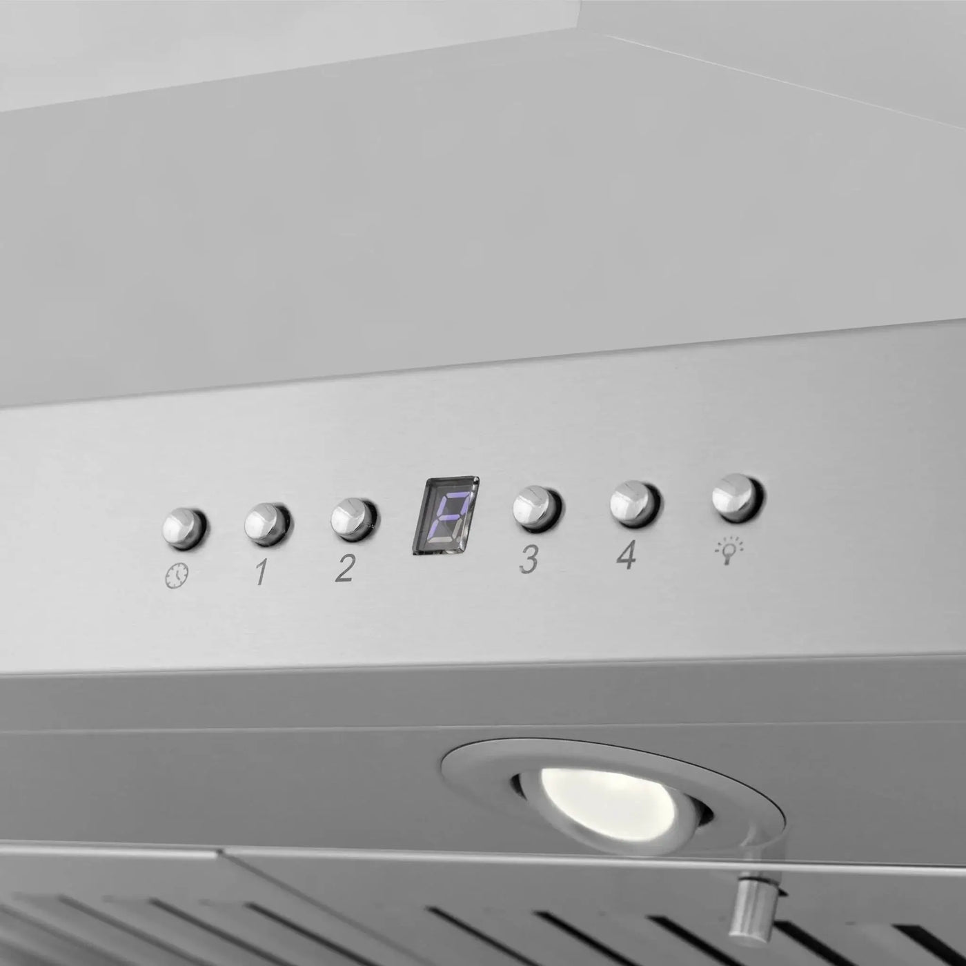 ZLINE CrownSound‚ Ducted Vent Island Mount Range Hood in Stainless Steel, Built-in Bluetooth Speakers, KL3iCRN-BT by Farmhouse Kitchen and Bath