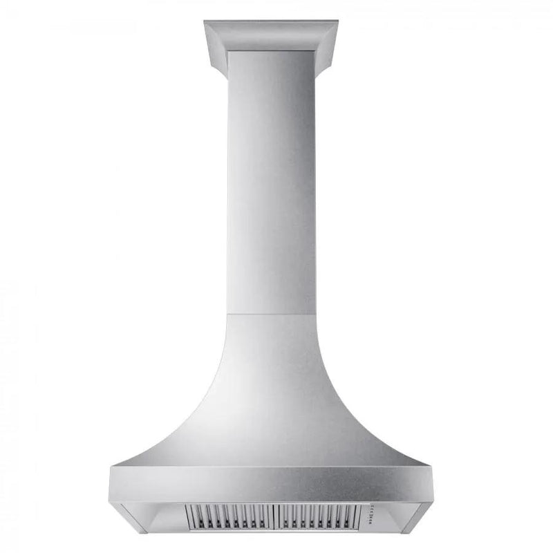 ZLINE 36" Designer DuraSnow® Stainless Steel Wall Range Hood, 8632S-36 by Farmhouse Kitchen and Bath