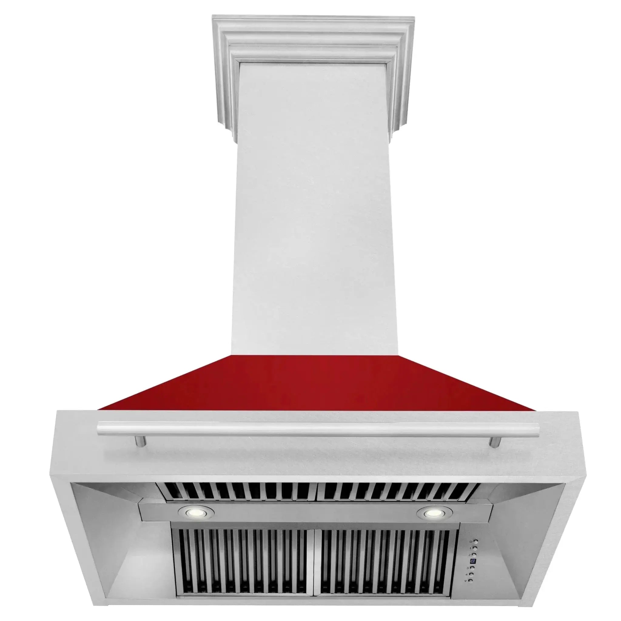 ZLINE 36" DuraSnow® Stainless Steel Range Hood 8654SNX-RG-36 by Farmhouse Kitchen and Bath