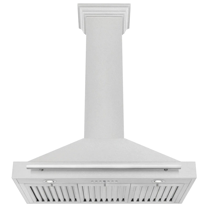 ZLINE 36" Fingerprint Resistant Stainless Steel Range Hood with Stainless Steel Handle KB4SNX-36 by Farmhouse Kitchen and Bath