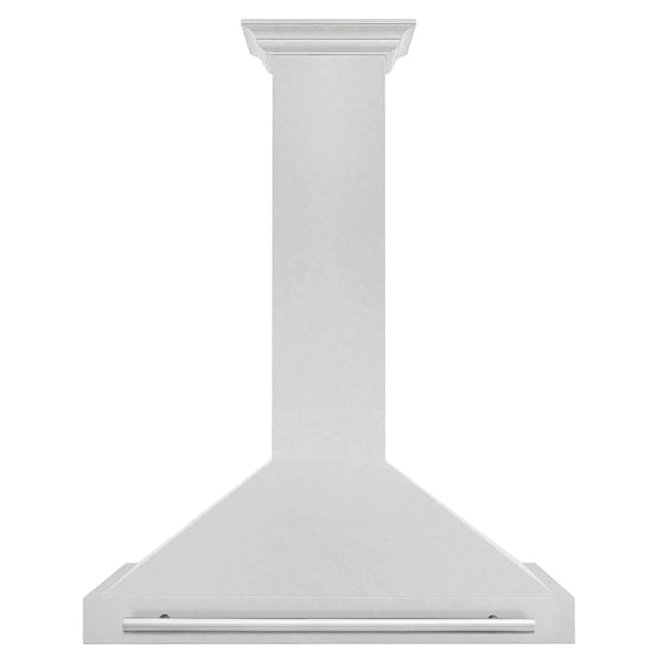 ZLINE 36" Fingerprint Resistant Stainless Steel Range Hood with Stainless Steel Handle KB4SNX-36